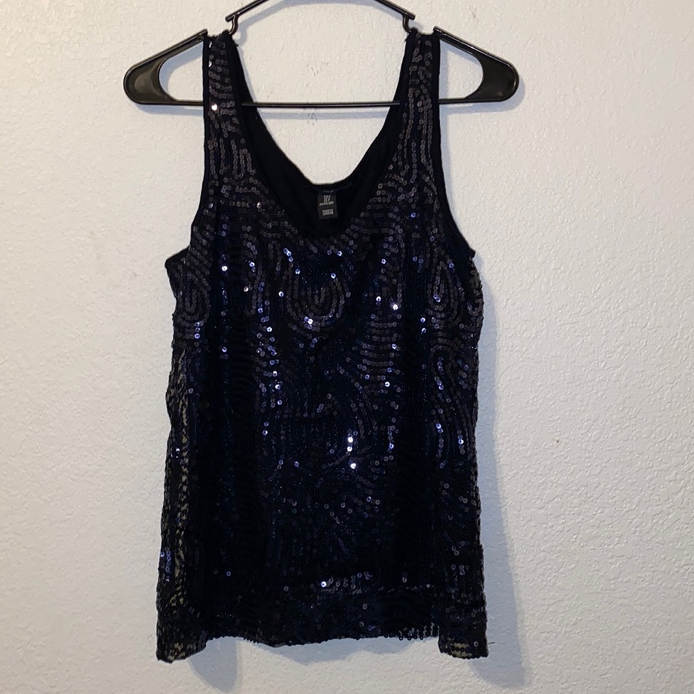 H&M Sequined Tank Top